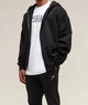 Спортивні штани з бавовни Gymshark a2a4h3c59 XXL чорні (100014215) - зображення 4