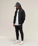 Спортивні штани з бавовни Gymshark a2a4h3c59 XXL чорні (100014215) - зображення 5