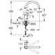Grohe BauLoop Смеситель для кухни, хром (31368000) - изображение 2