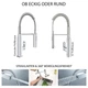 Grohe Eurocube Смеситель для кухни, хром (31395000) - изображение 3