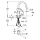 Grohe Eurosmart Cosmopolitan Смеситель для кухни, хром (31481001) - изображение 2