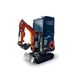 Миниэкскаватор дизельный GTM G-Tex 1200C (7.5 кВт, 10.2 л.с., до 1.76 м, 1200 кг) - изображение 1