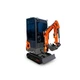 Миниэкскаватор дизельный GTM G-Tex 1200C (7.5 кВт, 10.2 л.с., до 1.76 м, 1200 кг) - изображение 2