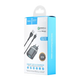 Зарядное устройство HOCO C12Q с быстрой зарядкой QC3.0 18W с кабелем Micro USB Black - изображение 4