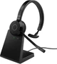 Słuchawki Jabra Evolve 65 TE USB-A UC Mono Include Stand Black (6693-833-499) - obraz 1