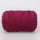 YarnArt Cotton Fair 4/4, Фуксия №5546- хлопковая пряжа для вязания спицами и крючком, 50 г/80 м, 100% хлопок - изображение 3