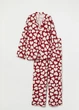 Пижама (рубашка, штаны) H&M 1022377001c68 S комбинированная (100014120) - изображение 5