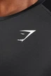 Спортивная футболка Gymshark a1a3gc54 XS черная (100014212) - изображение 3