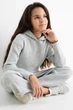 Костюм в рубчик (худи, брюки) C&A 2233336c67 128см серый (100013557) - изображение 3