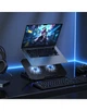Підставка - вентилятор - кулер для ноутбука HOCO GA4 Jade laptop cooling stand 12-17" RGB - изображение 5