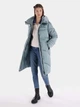 Куртка зимняя длинная женская Colin's CL1065792MGR S Mint Green (8683197777096) - изображение 3