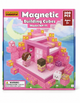 Магнитный конструктор в стиле Minecraft NP-11 Pink 200 блоков Майнкрафт детские конструкторы для - изображение 5