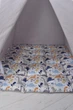 Палатка-Вигвам WIGWAMHOME Динозавры 110х110х180см светло-серая - изображение 5