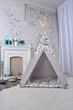 Палатка-Вигвам WIGWAMHOME Ретро-машинки 110х110х180см серая - изображение 4