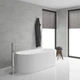 Grohe Eurocube Напольный смеситель для ванны, хром (23672001) - изображение 5