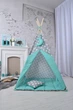 Палатка-Вігвам WIGWAMHOME Зірочки-пряники 110х110х180см м'ятна - зображення 4