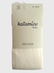 Детские хлопковые колготки для младенцев Katamino Baby однотонные Молочные 78-85 / 12-18 мес. - изображение 2