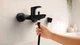 HANSGROHE Rebris S Смеситель для ванны, черный матовый (72440670) - изображение 3