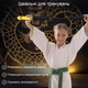 Нунчаку нунчаку тренировочные мягкие из неопрена соединенные веревкой GDragon Sport Черно-жёлтые 3_5_0_4 - изображение 7