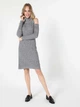 Платье миди осеннее женское Colin's CL1056126MGA L Gray (8682240946991) - изображение 3