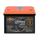 Аккумулятор LP LiFePO4 12,8V - 100 Ah (1280Wh) (BMS 100A/50А) пластик Smart BT - изображение 3