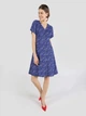Платье миди летнее женское Colin's CL1063230INV S Indigo (8683197601780) - изображение 4
