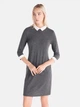 Платье короткое осеннее женское Colin's CL1065289ANM M Anthracite Melange (8683197791603) - изображение 1