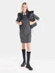 Платье короткое осеннее женское Colin's CL1065289ANM M Anthracite Melange (8683197791603) - изображение 3