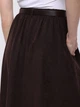 Юбка миди осенняя женская Colin's CL1075580DBR XS Dark Brown (8684112819723) - изображение 6