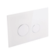 Комплект: Qtap Nest ST Інсталяція для унітазу 4в1( Клавіша кругла White glass 175х245х4mm) - изображение 7