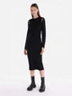 Сукня міді осіння жіноча Colin's CL1066166BLK L Black (8683197890399) - зображення 1