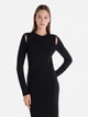 Сукня міді осіння жіноча Colin's CL1066166BLK L Black (8683197890399) - зображення 3