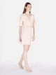Платье на запах короткое летнее женское Colin's CL1073347LBG S Light Beige (8684112599502) - изображение 4