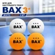 М'яч для настільного тенісу BAX 3* white/orange 4 шт - зображення 1