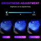Подсветка салона авто RGB 4 шт USB Bluetooth с управлением через приложение - изображение 6