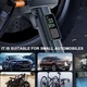 Портативный автомобильный компрессор с LED-дисплеем SW-201, аккумулятором 4000 мАч - изображение 6