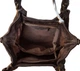 Женская кожаная сумка Italian bags DB8953 brown - изображение 6