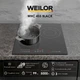Поверхность стеклокерамическая WEILOR WHC 445 BLACK - изображение 3