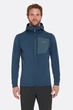 Фліс Rab Superflux Hoody чоловічий Tempest Blue M синій - изображение 1
