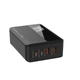Сетевое зарядное устройство ColorWay CWCHS041PDBK Power Delivery GaN (2USB-A + 2USB TYPE-C) (100W) Black - изображение 2