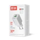 Сетевое зарядное устройство ColorWay CWCHS053PDWT GaN Mini 30W PD Port PPS USB (Type-C PD + USB QC4.0) White - изображение 5