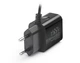 Мережевий зарядний пристрій REAL-EL CH-217 (2USB, 2.1 A) Black + кабель Lightning - зображення 4