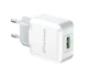 Мережевий зарядний пристрій Grand-X CH03W (1xUSB 2.1 A) White - зображення 2
