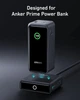 Сетевое зарядное устройство Anker A-1902-311 Prime 100W, 2xUSB-C, 1xUSB-A, Pogo pin Black - изображение 2