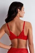 Бюстгальтер push-up Aubade 80D Красный (129087) - изображение 3