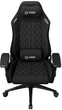 Fotel gamingowy Lorgar CHA41 Black/White (5291485020309) - obraz 1
