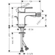 Hansgrohe Vernis Shape Змішувач для біде, чорний матовий (71211670) - зображення 3