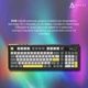 Клавиатура беспроводная Ajazz AK980 V2 Maillard Switch Black (AK980-V2-M-BGY) - изображение 3