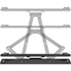 Кронштейн для ТВ AGN AGN70-442P з поворотом/два коліна/32"-70"/40 кг/max.VESA 400x400/Black (AGN70-442P) - изображение 6