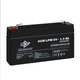 Аккумулятор AGM LPM 6V - 1.3 Ah s - изображение 4